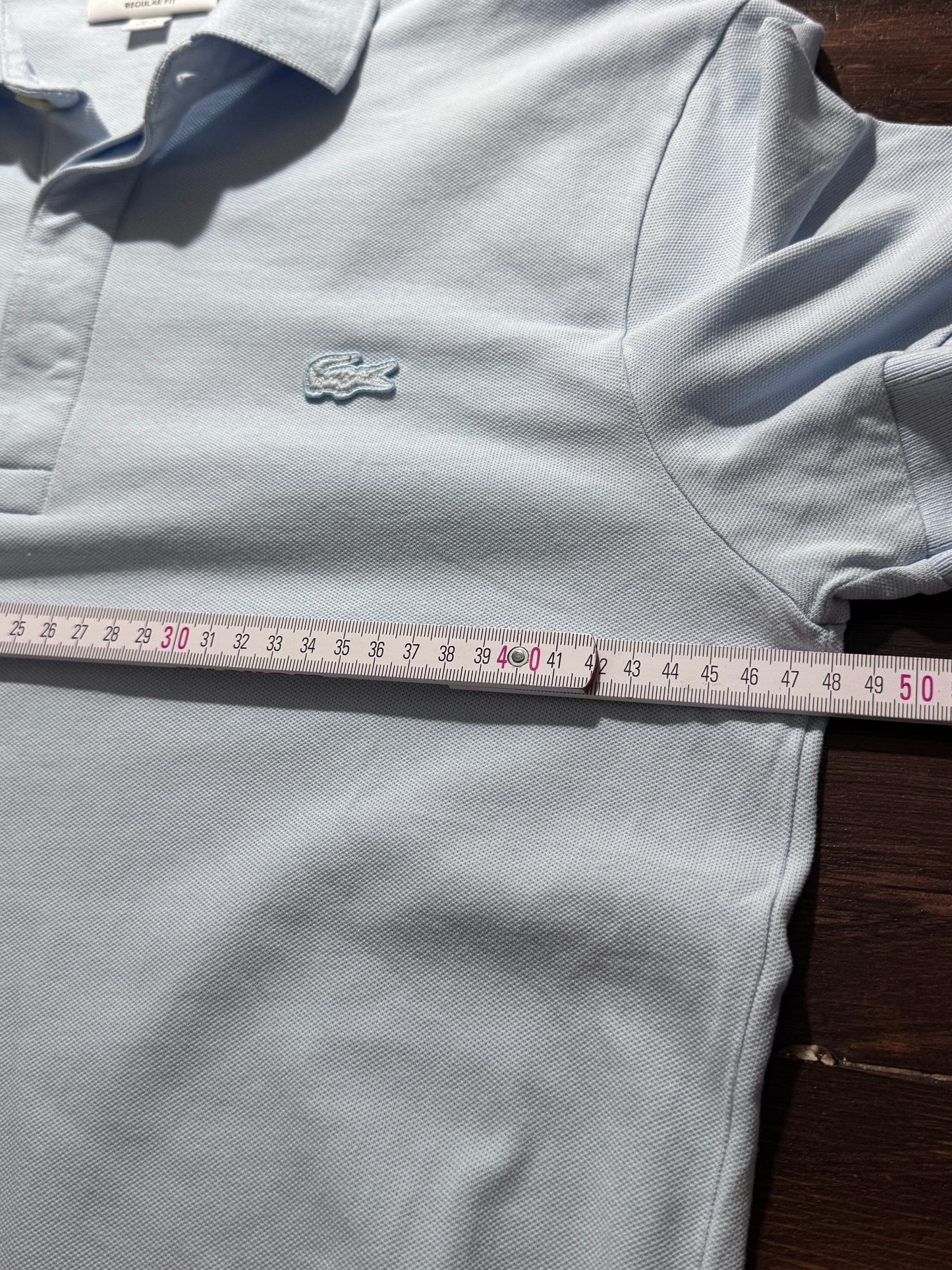 Lacoste Синьо Поло S Regular Fit