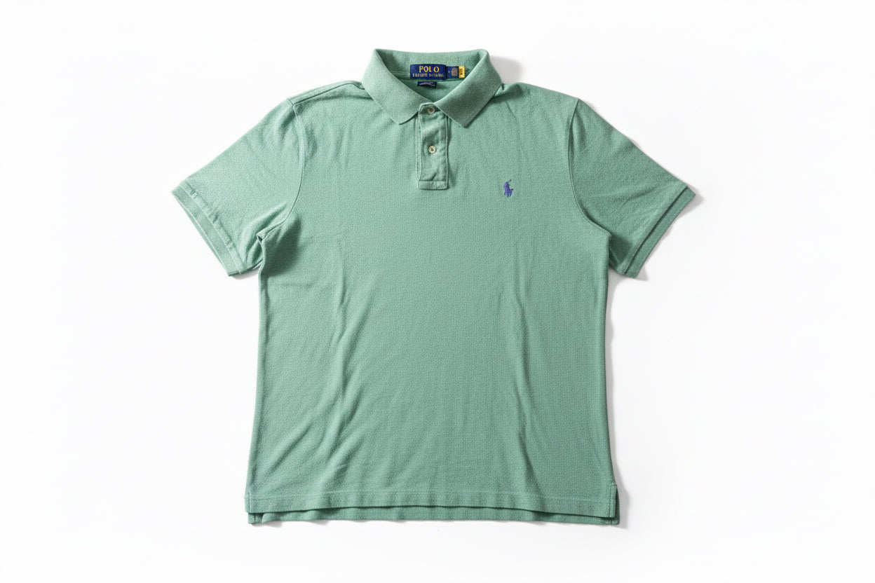 Polo Ralph Lauren Classic Fit – Зелен меланж (Размер M)