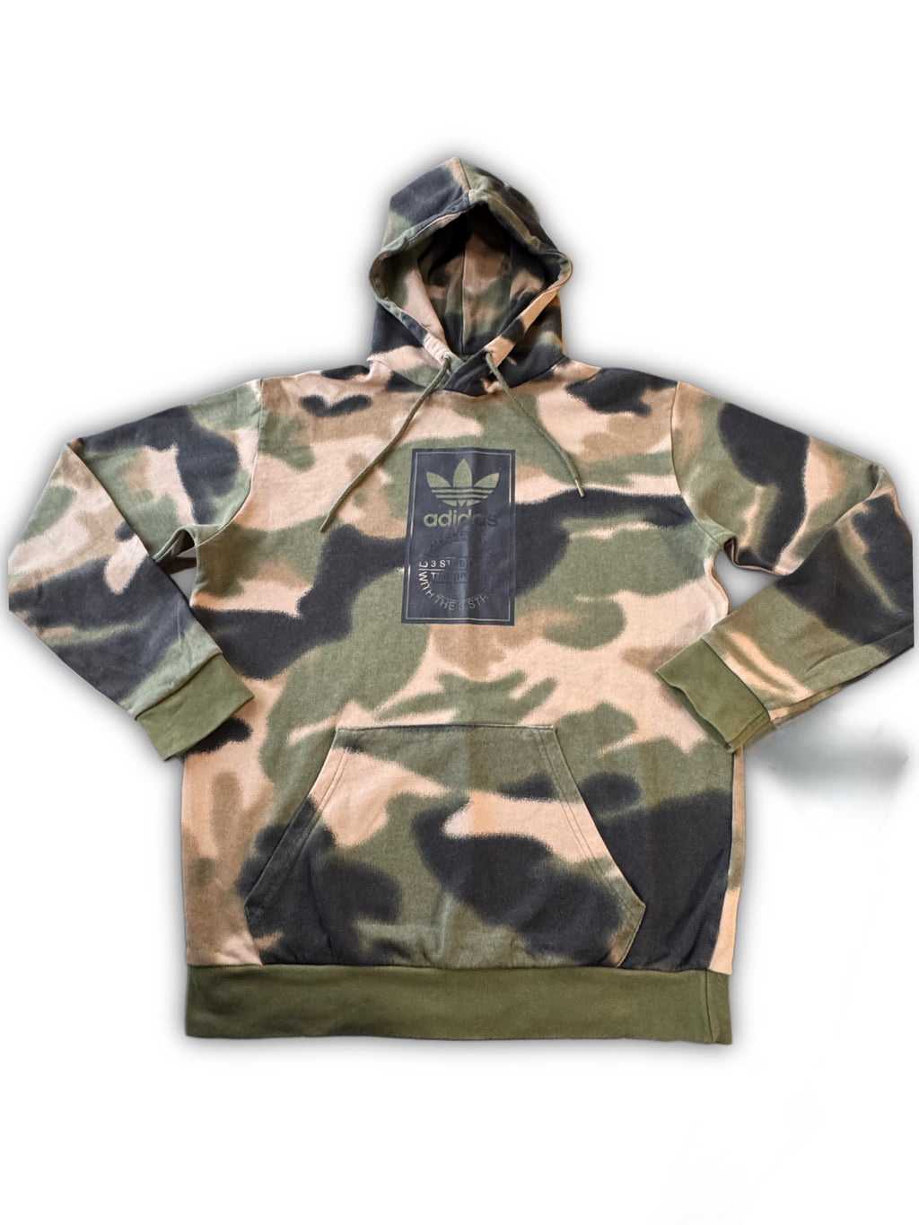 ADIDAS Суитшърт Камуфлаж