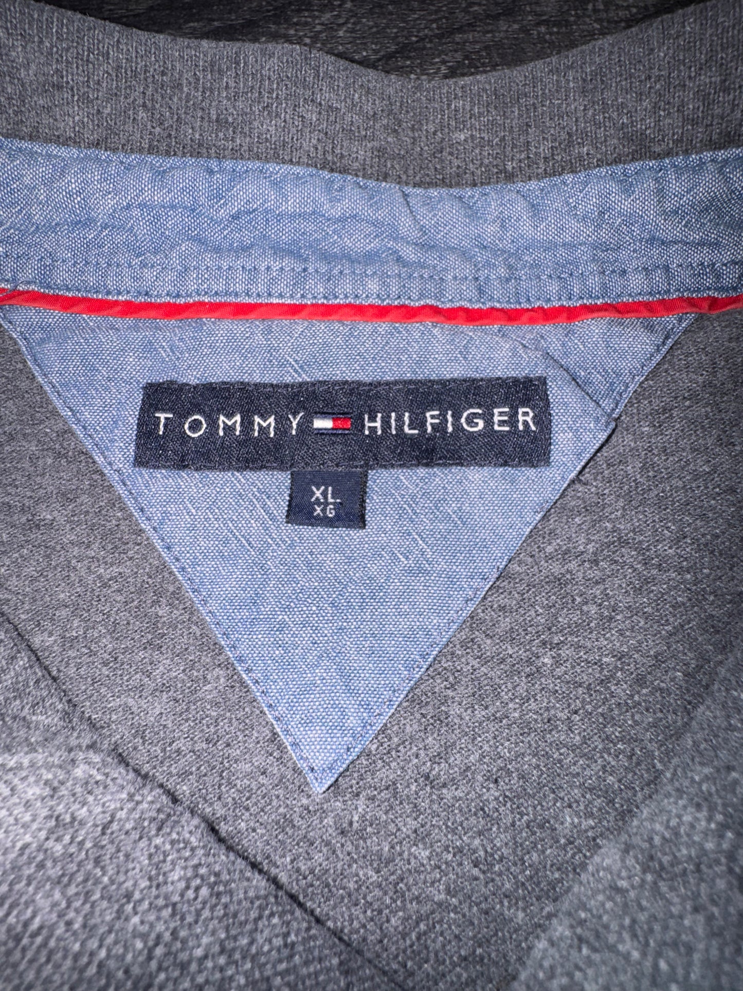 Tommy Hilfiger Long Sleeve Polo XL Vintage