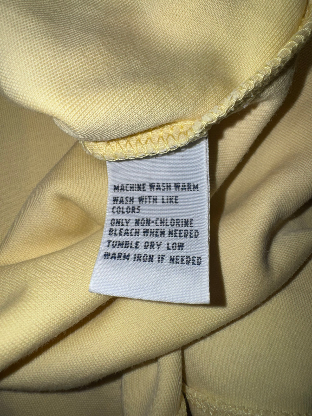Polo Ralph Lauren Жълто Поло Размер L Custom Fit