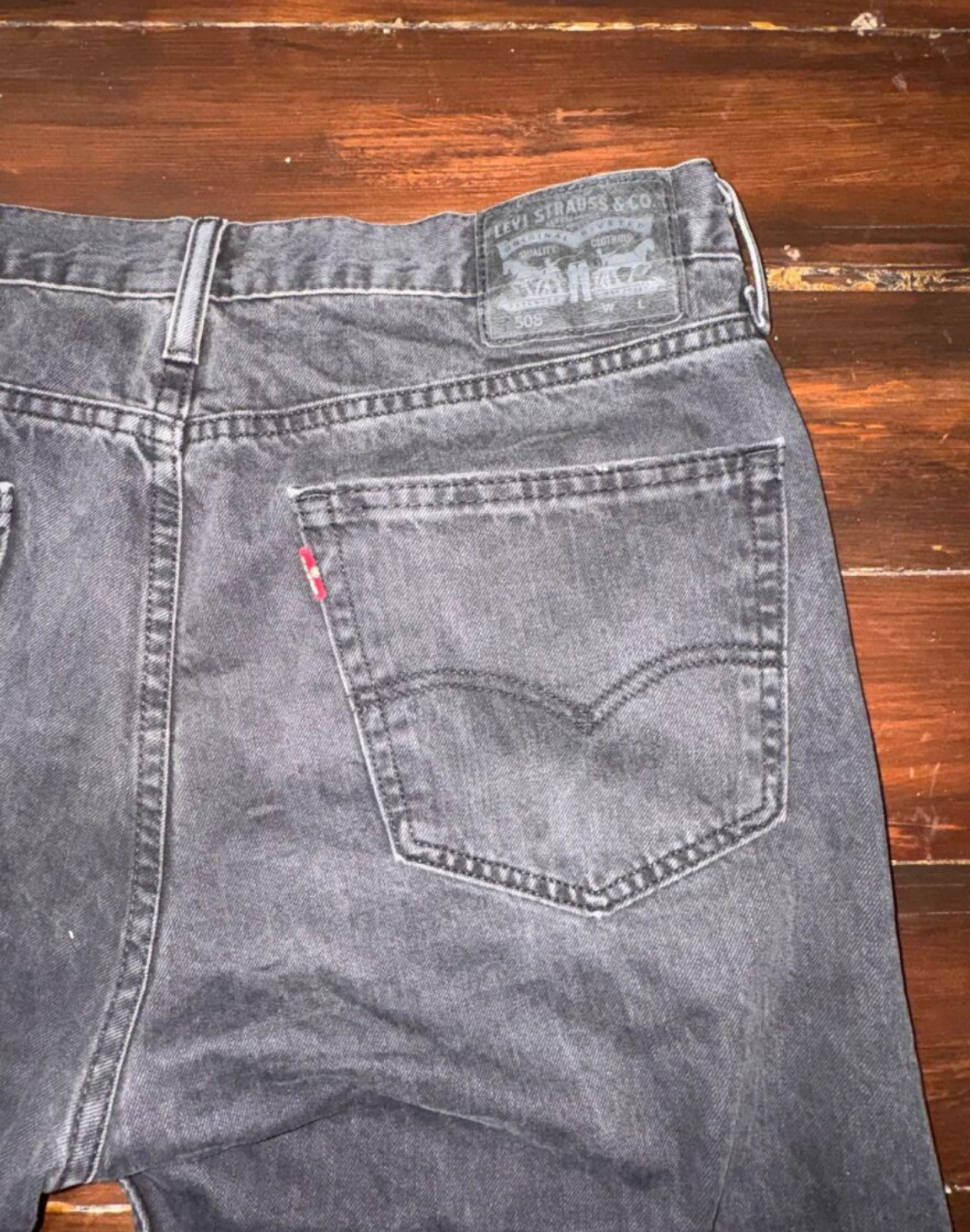 Levi’s 508 Мъжки дънки – Тъмен деним, Slim Tapered