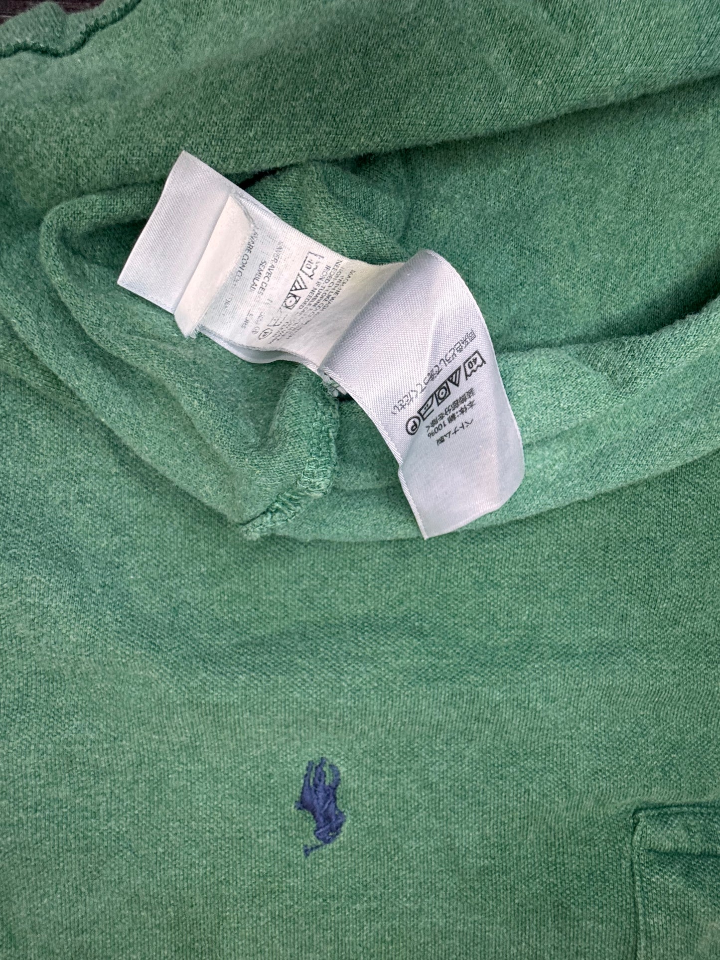 Polo Ralph Lauren Classic Fit – Зелен меланж (Размер M)