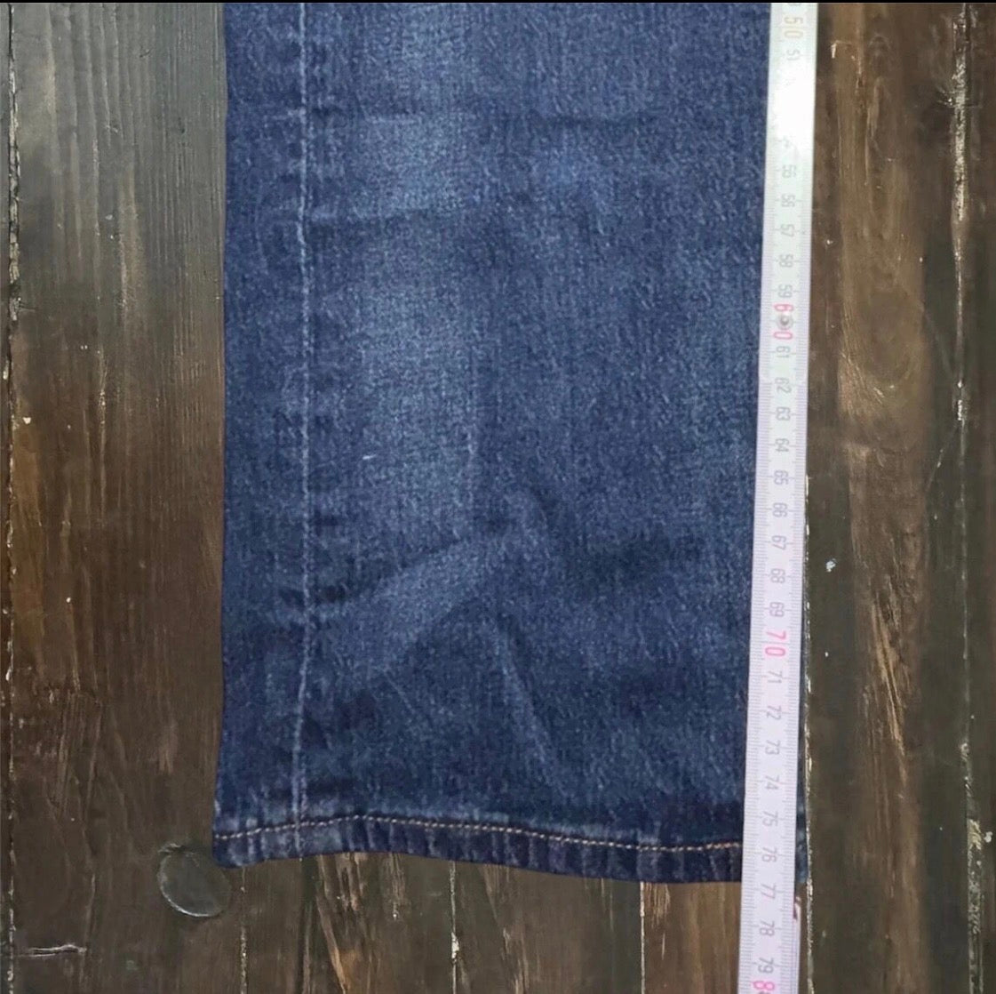 Levi’s 501 Мъжки дънки – Тъмен деним, Original Fit- размер 34