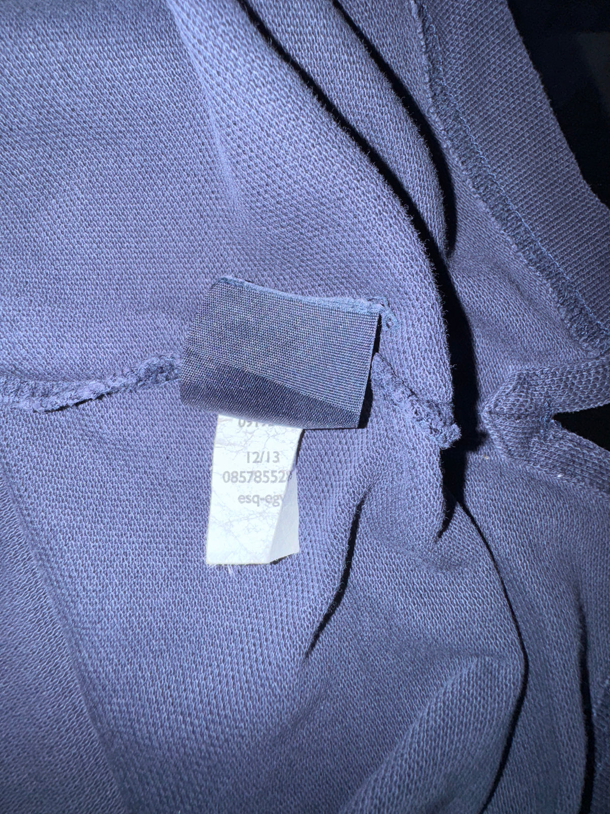 Tommy Hilfiger Антрацитно Поло L Slim Fit  100% Памук