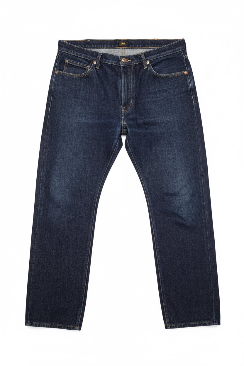 Lee Jeans W36/L30 Dark Blue Authentic Denim