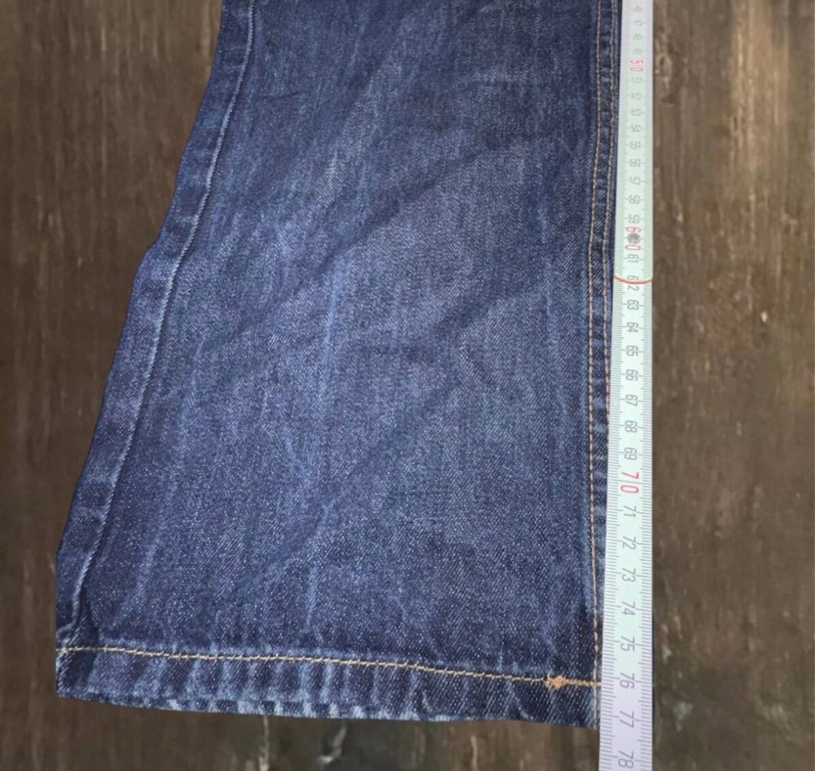 Tommy Hilfiger Мъжки дънки – Тъмен деним, Regular Fit- размер 34