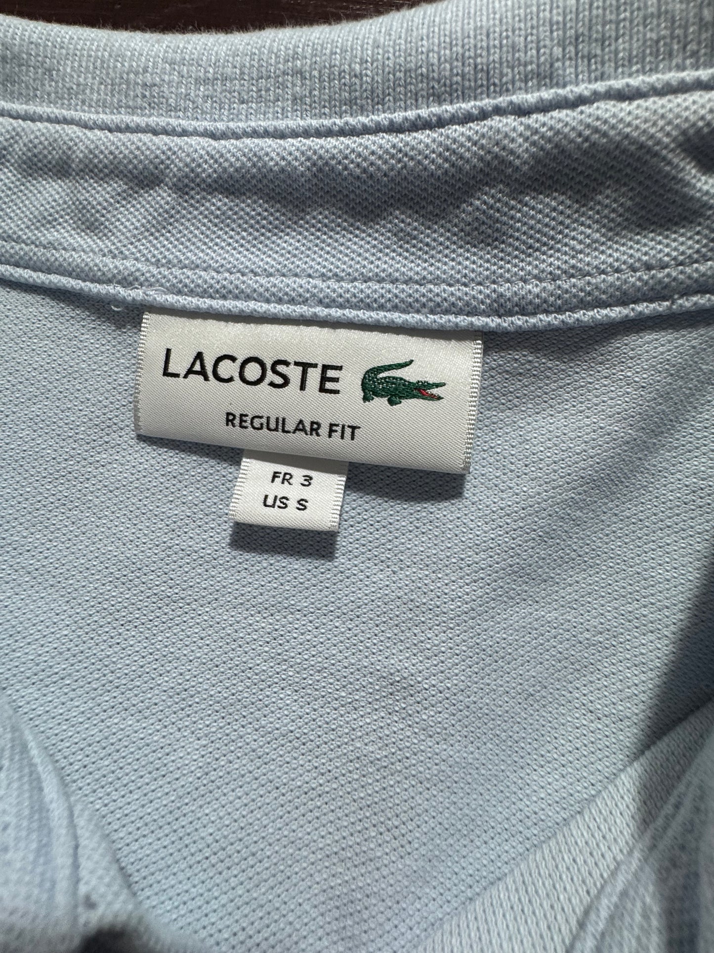 Lacoste Синьо Поло S Regular Fit