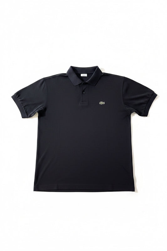Lacoste Мъжко Черно Поло — 100% Памук