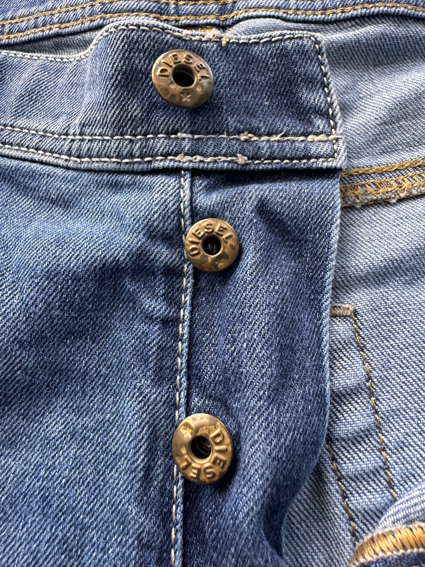 Diesel TEPPHAR мъжки дънки W33/L30 – slim carrot, distressed denim