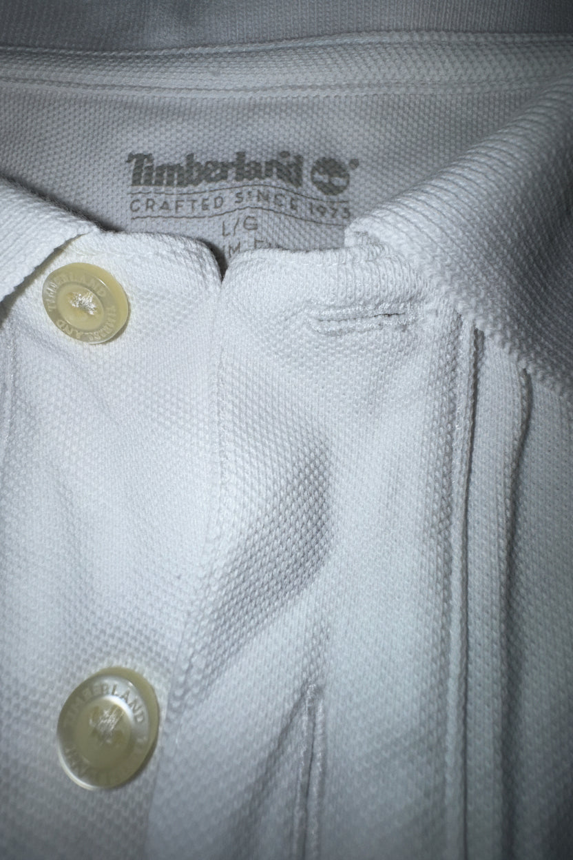 Timberland поло тениска Бяла Размер L