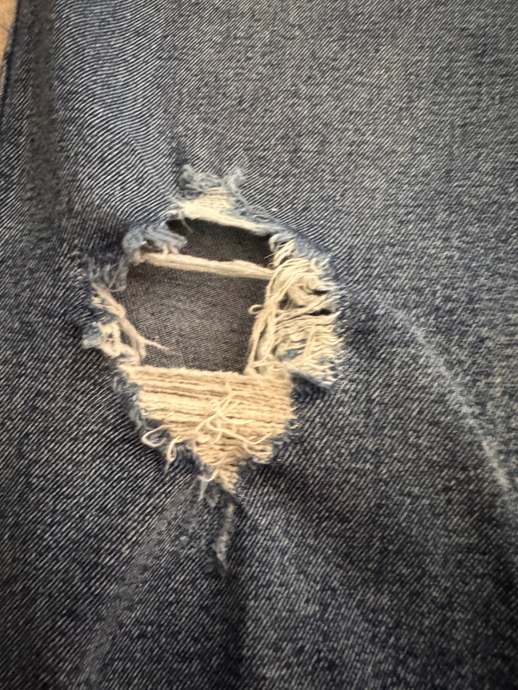 Pieces – Дамски дънки със силно висока талия – Тъмносини – Размер (S-М)