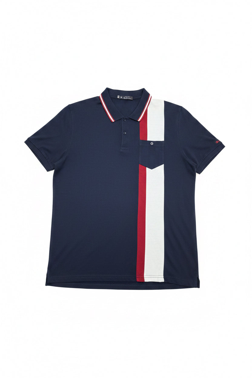 Ben Sherman поло тениска XL Тъмно синьо Mod стил