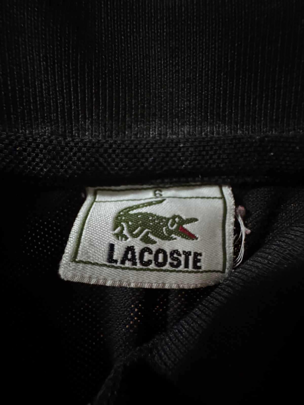 Lacoste Мъжко Черно Поло — 100% Памук