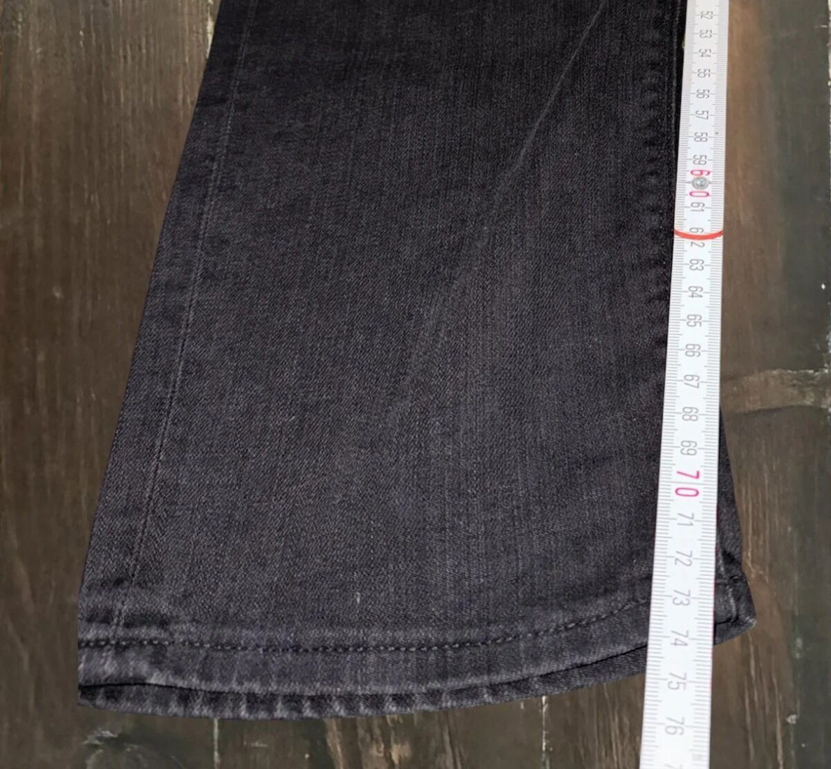 Levi’s 501 Мъжки дънки – Черни, Button Fly- размер 34