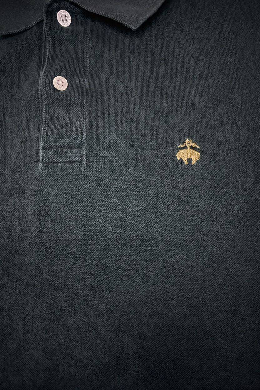 Brooks Brothers Performance Polo L Тъмнозелено Est. 1818
