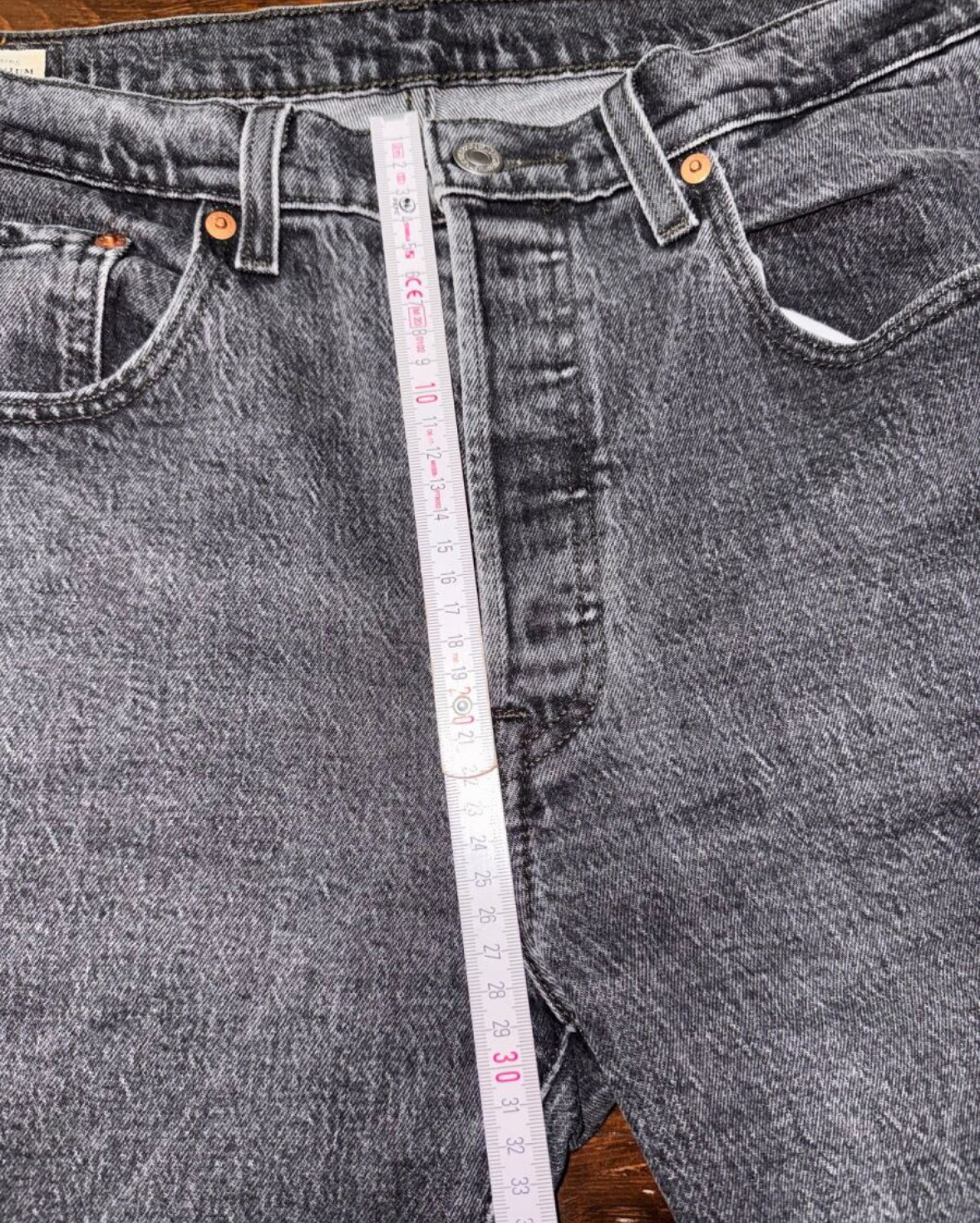 Levi’s 501® Premium Мъжки дънки – Тъмен деним, Original Fit