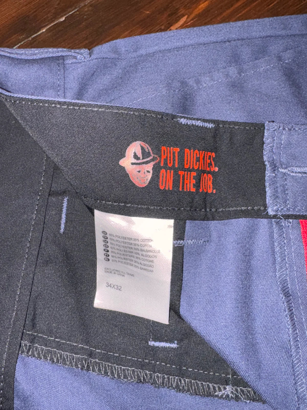 Dickies Мъжки панталони – Navy Blue- размер 34