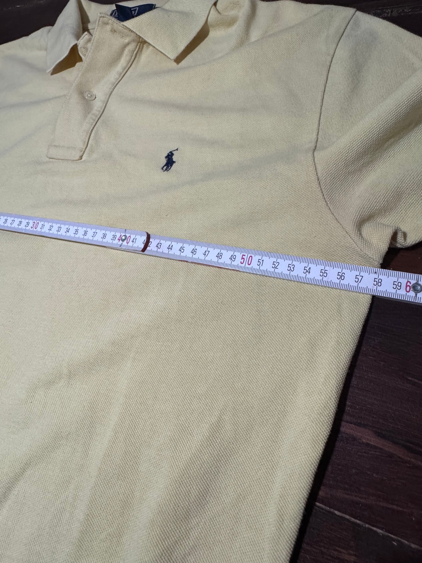 Polo by Ralph Lauren Жълто Поло M — Мъжка Риза 100% Памук