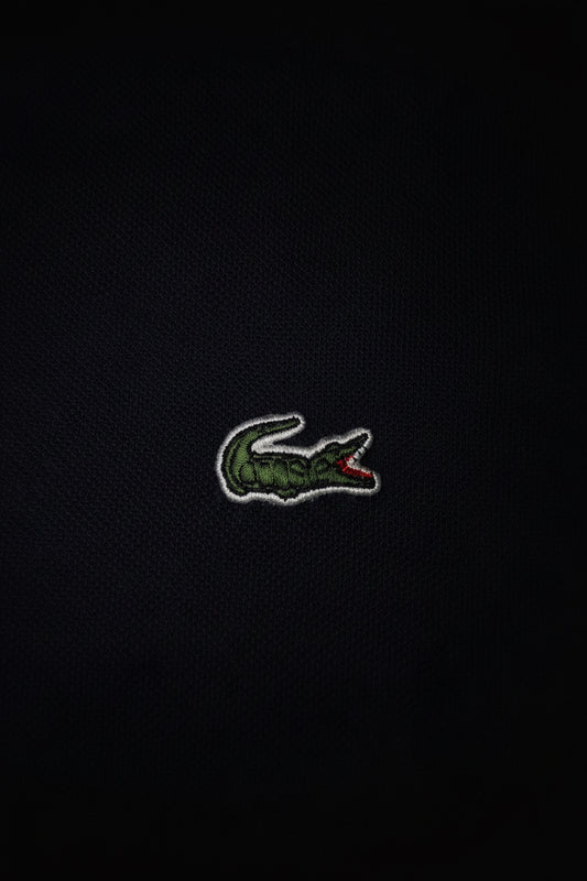 Lacoste Мъжко Черно Поло — 100% Памук