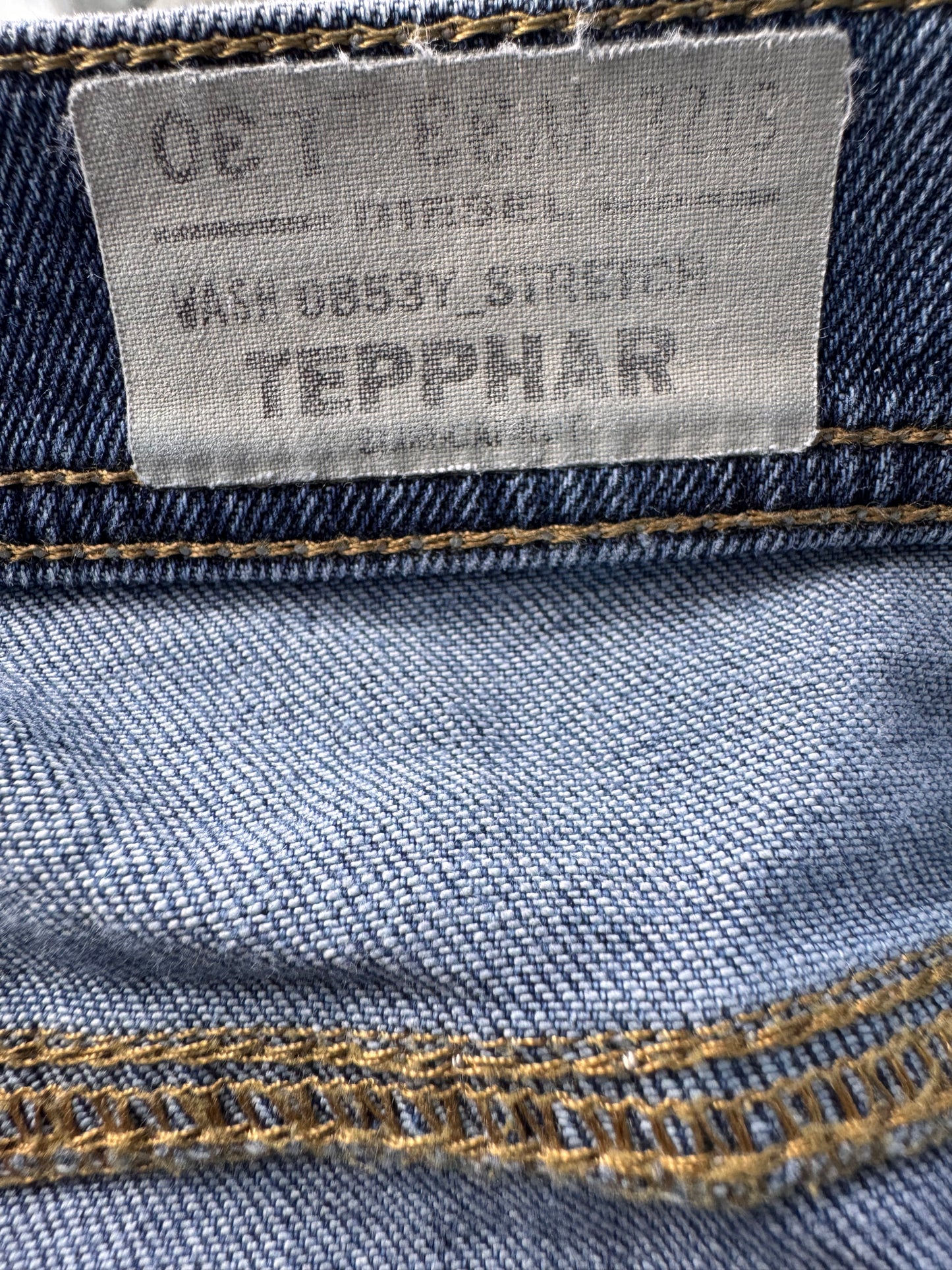 Diesel TEPPHAR мъжки дънки W33/L30 – slim carrot, distressed denim