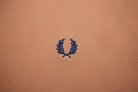Fred Perry оранжево Поло M — Мъжка Риза 100% Памук