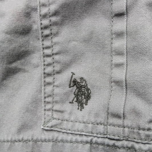 U.S. Polo Assn. Къси карго панталони– Сив цвят, Размер 32