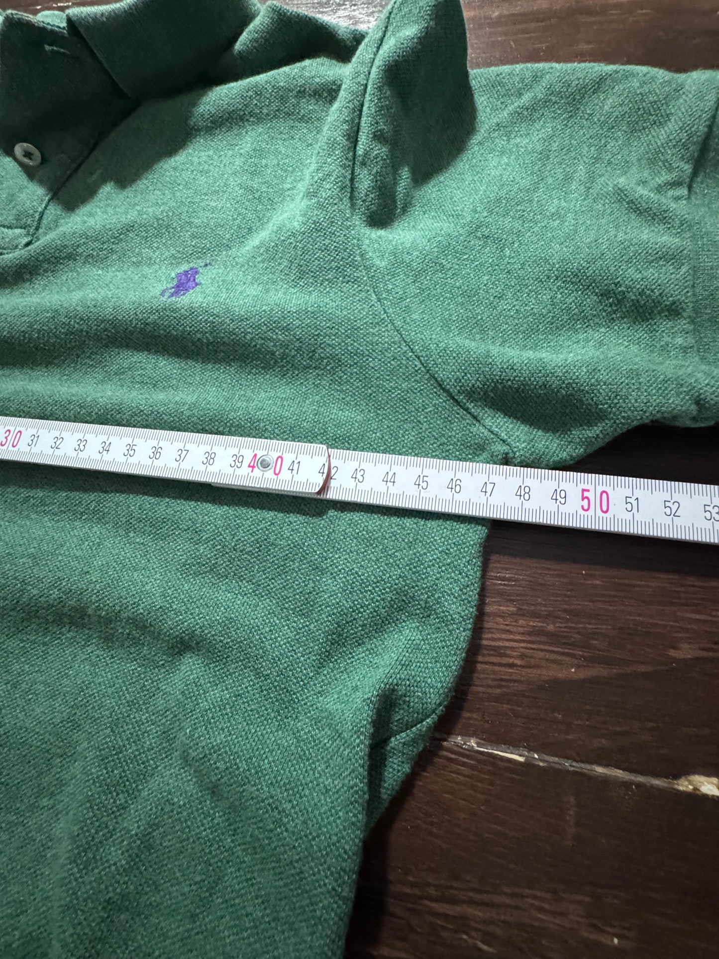 Polo Ralph Lauren Зелено Поло Размер M Slim Fit