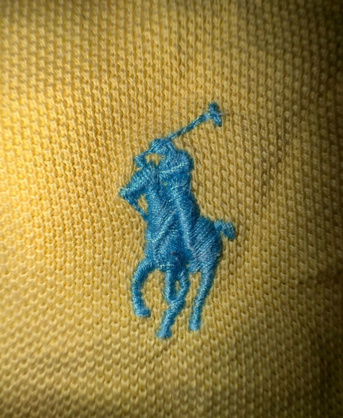 Polo Ralph Lauren Slim Fit Polo XL Жълто Vintage