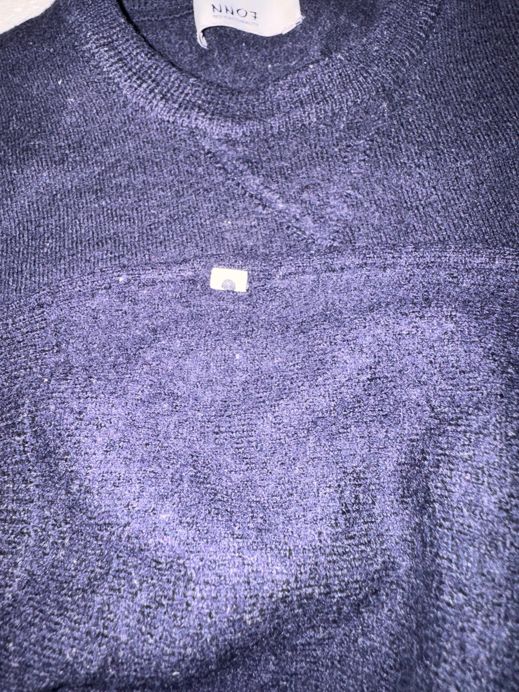 NN07 – Дамски пуловер от 100% вълна– Светлосин – Размер M