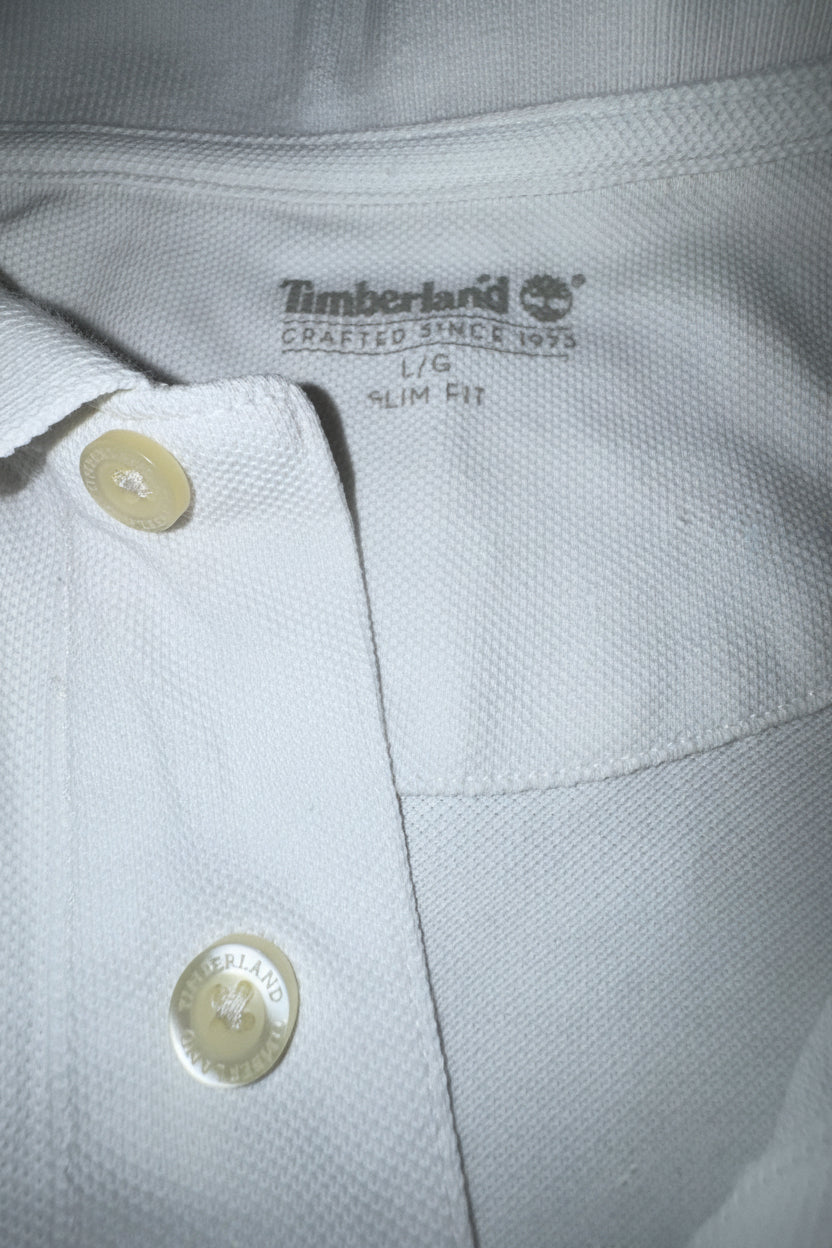 Timberland поло тениска Бяла Размер L