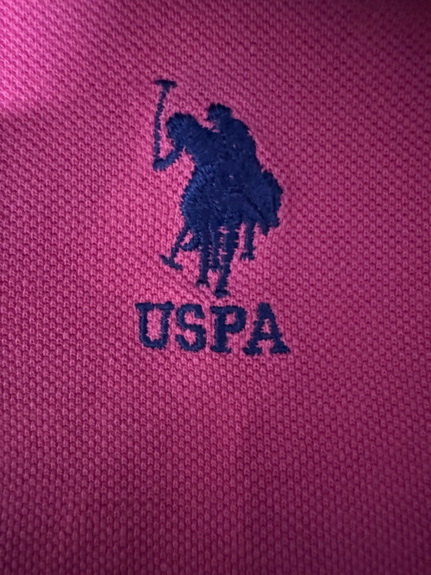 U.S. Polo Assn. Коралово Поло XL — Мъжка Риза с Флорален Принт