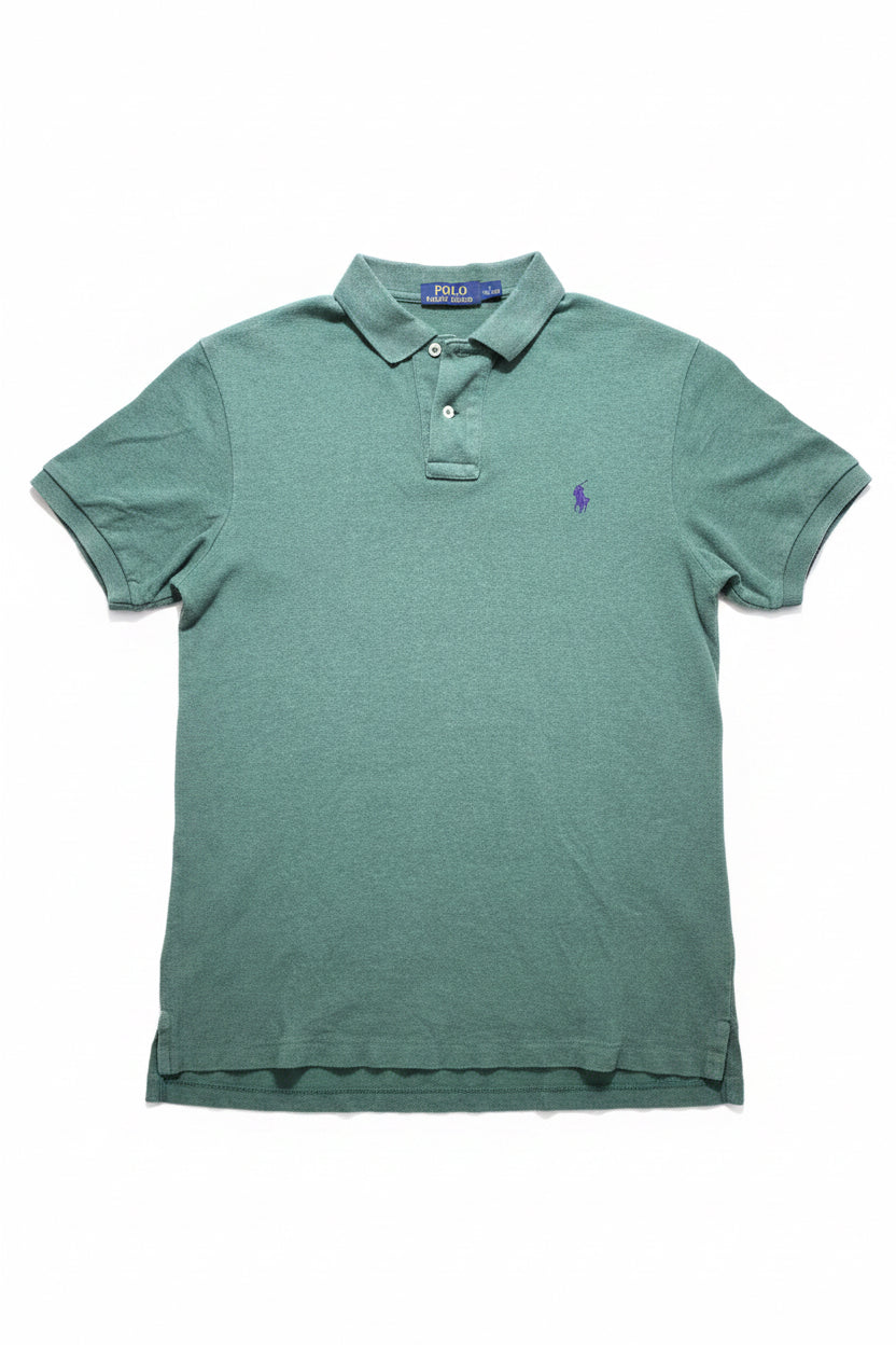 Polo Ralph Lauren Зелено Поло Размер M Slim Fit