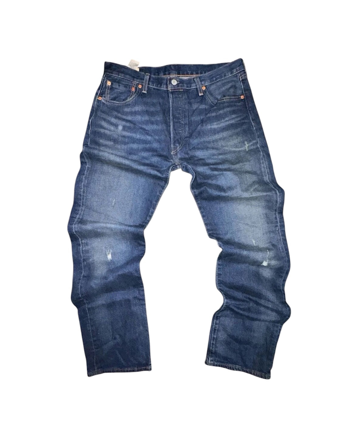 Levi’s 501 Мъжки дънки – Тъмен деним, Original Fit- размер 34