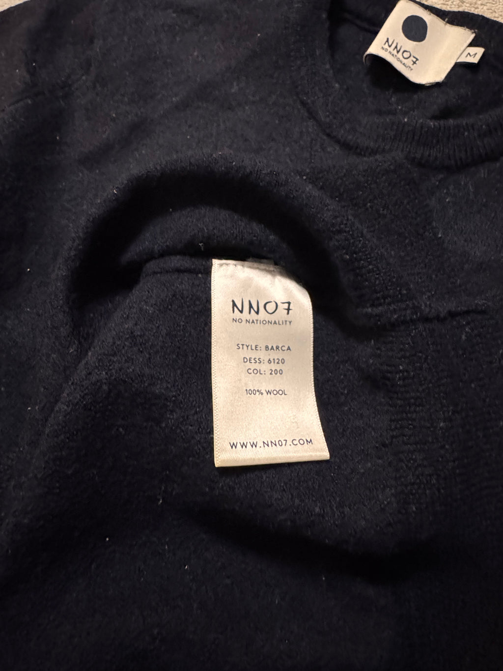 NN07 – Дамски пуловер от 100% вълна– Светлосин – Размер M