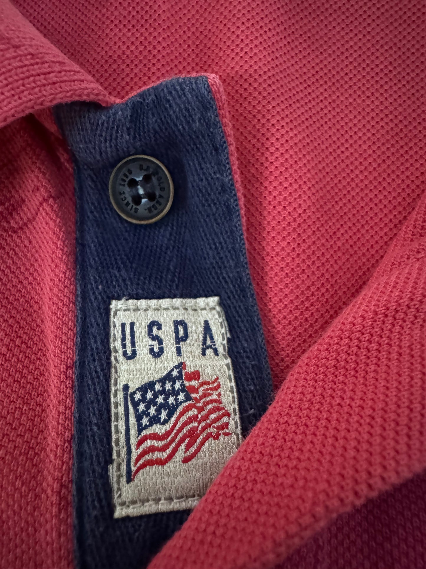 U.S. Polo Assn. Коралово Поло XL — Мъжка Риза с Флорален Принт