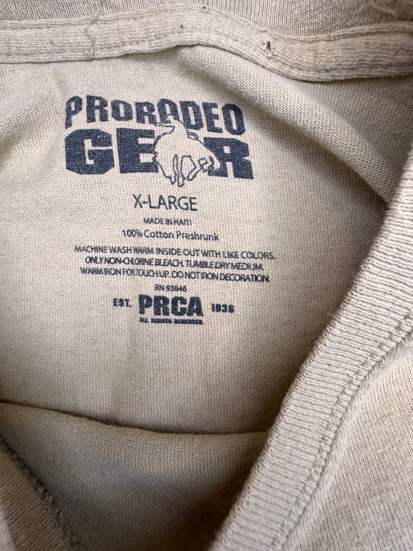 ProRodeo Gear NFR Las Vegas 2015 Official Merch XL