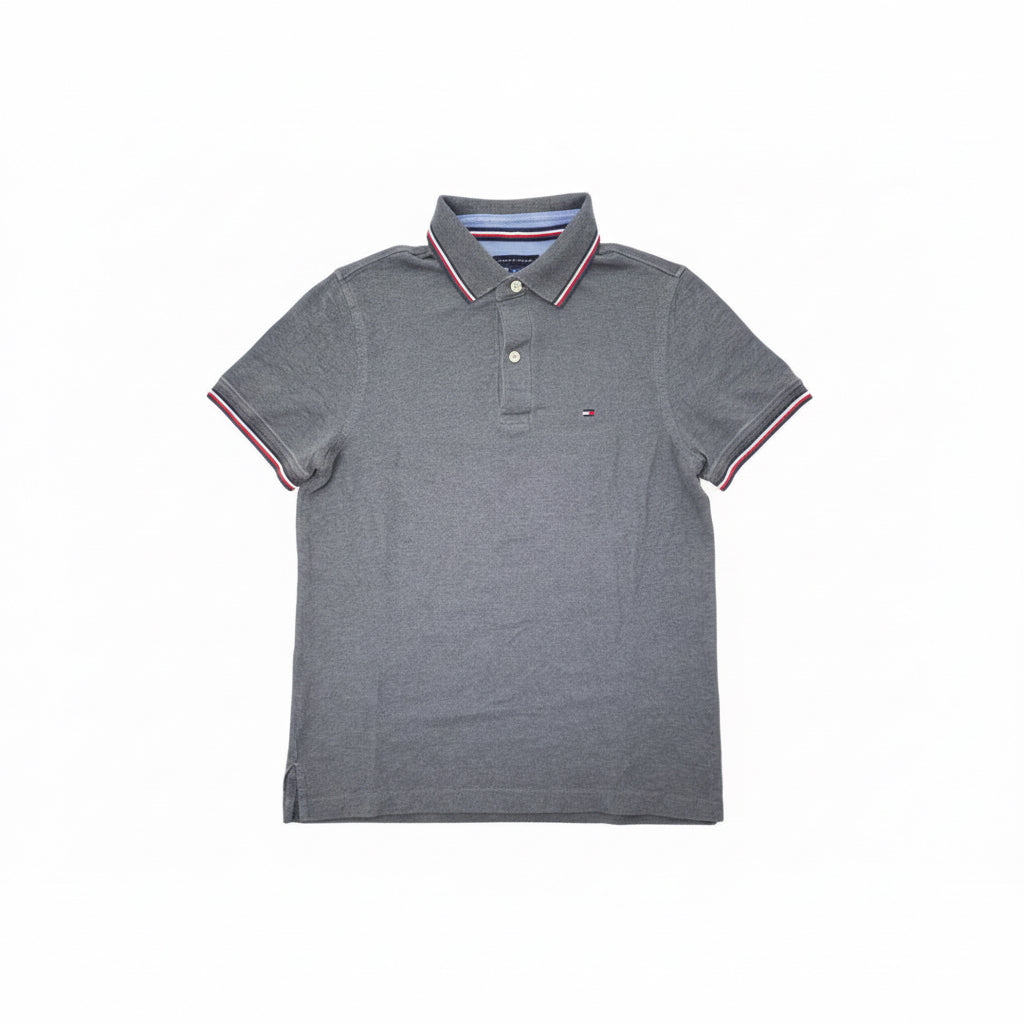 Tommy Hilfiger Мъжка поло тениска – Сив меланж, XS