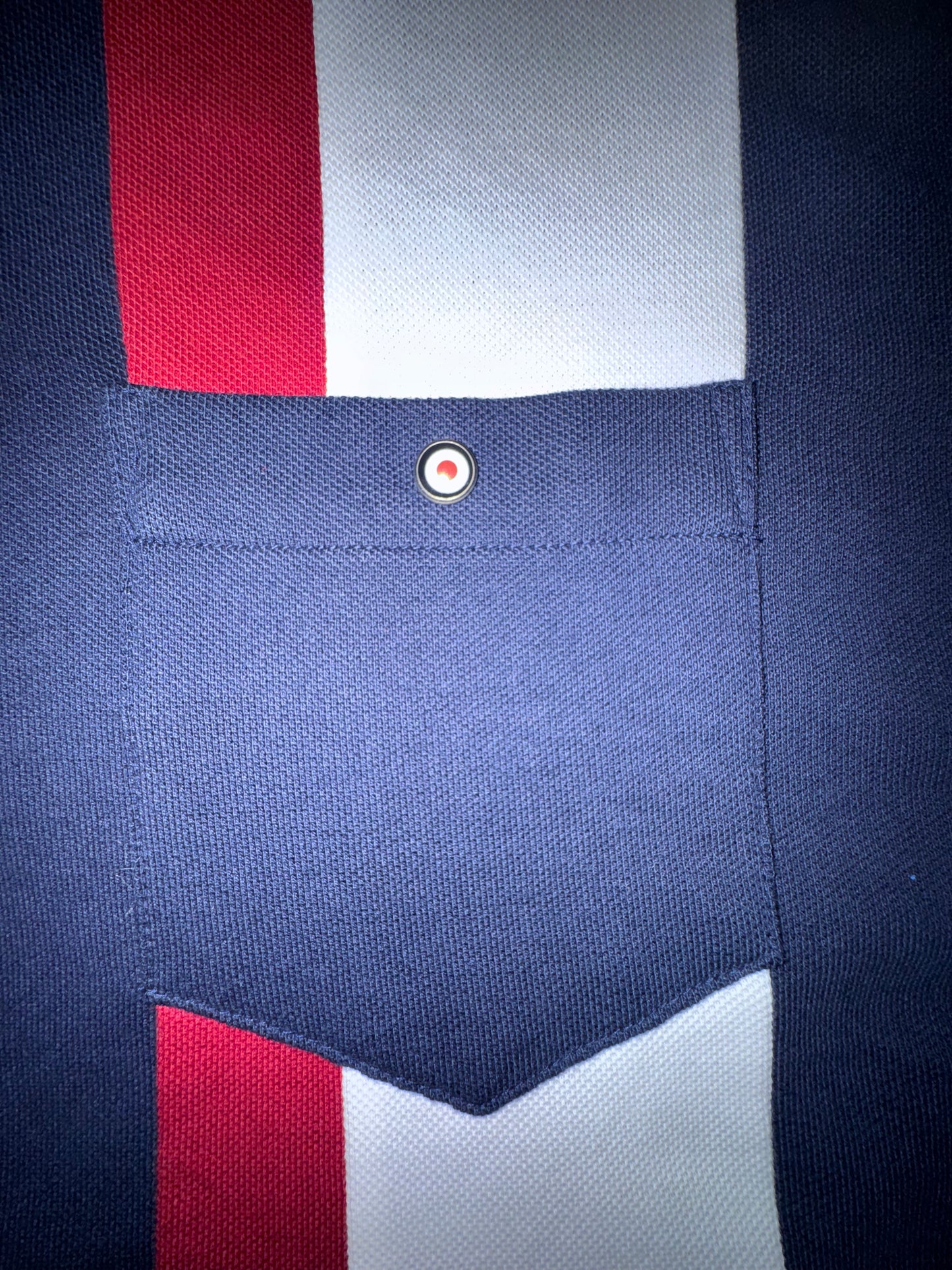 Ben Sherman поло тениска XL Тъмно синьо Mod стил