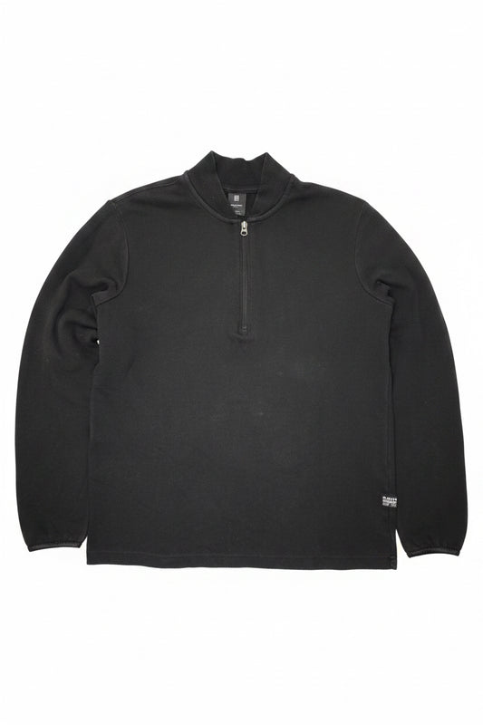 G-Star RAW Men’s Quarter-Zip Sweatshirt - Черен цвят L