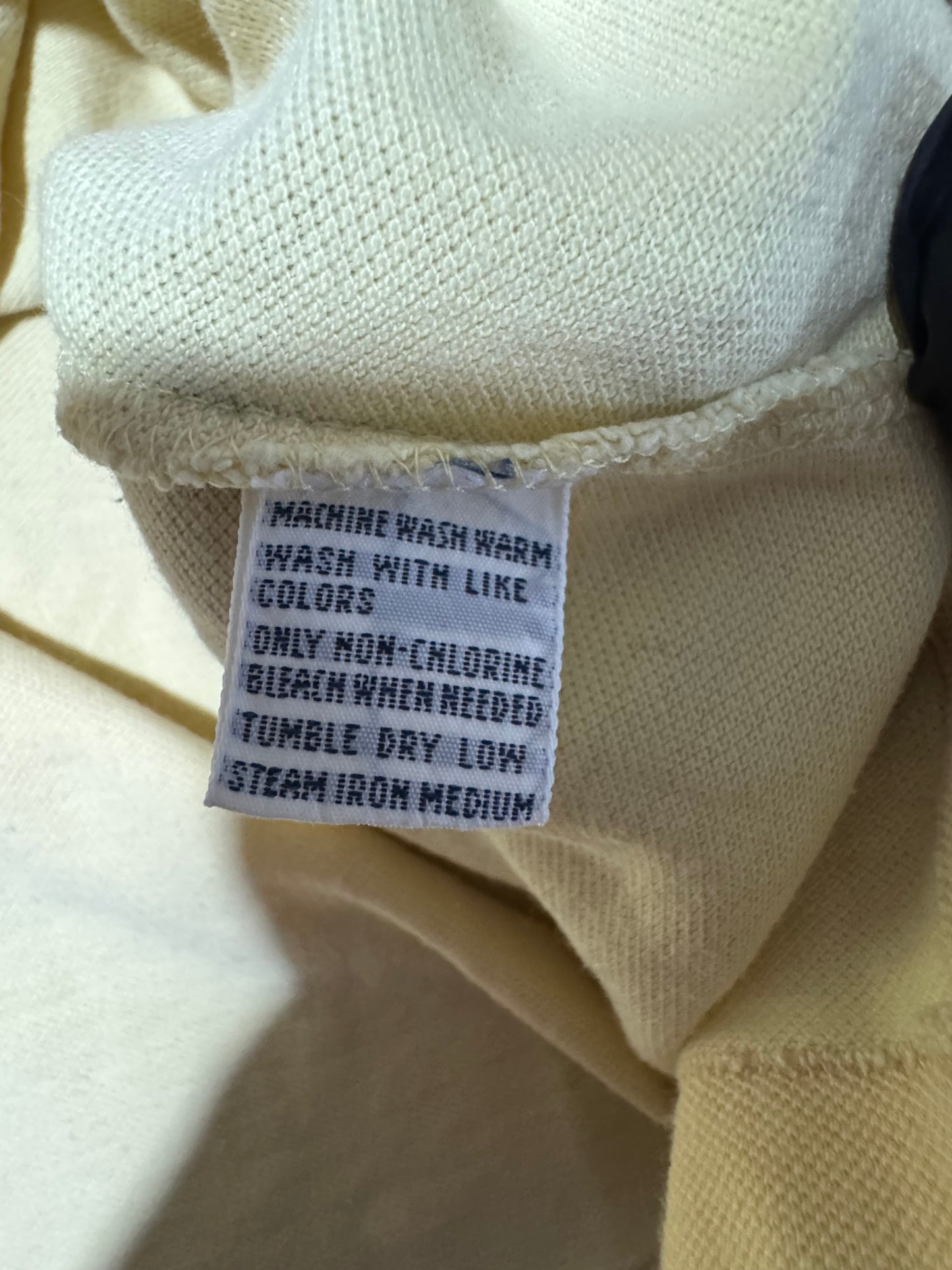 Polo by Ralph Lauren Жълто Поло M — Мъжка Риза 100% Памук
