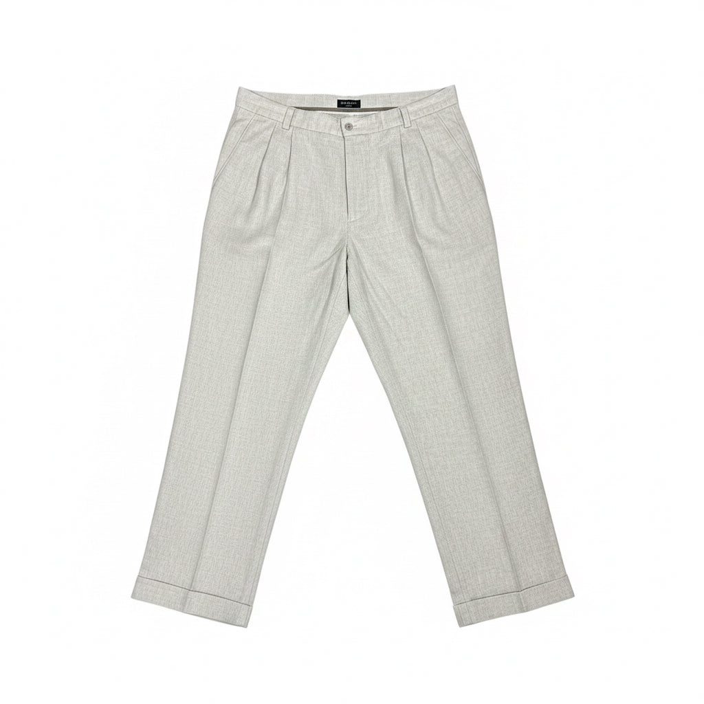 Dockers Khakis ленен панталон W36 L30 – бежов, плисета