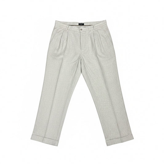 Dockers Khakis ленен панталон W36 L30 – бежов, плисета