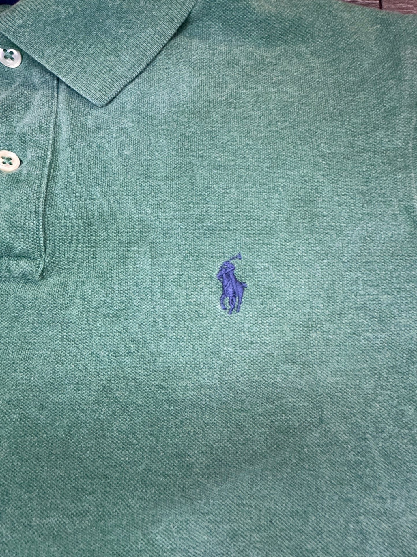 Polo Ralph Lauren Classic Fit – Зелен меланж (Размер M)