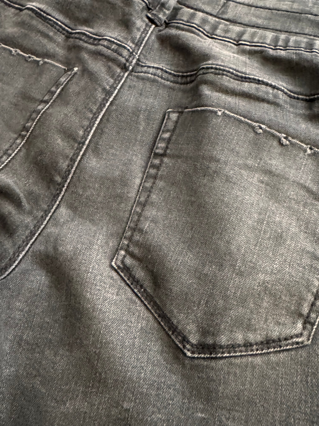 Denim Co. – Дамски дънки – Тъмносив деним – Размер 36