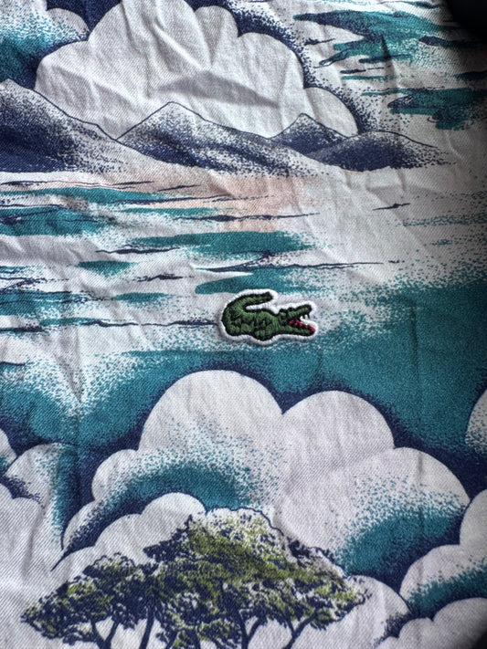 Lacoste риза с къс ръкав “Greetings from France” – FR43/L/XL