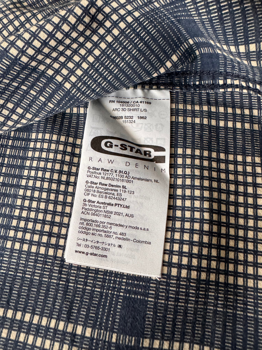 G-STAR RAW Мъжка Риза