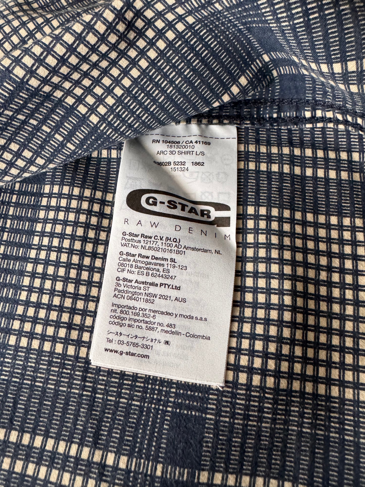 G-STAR RAW Мъжка Риза