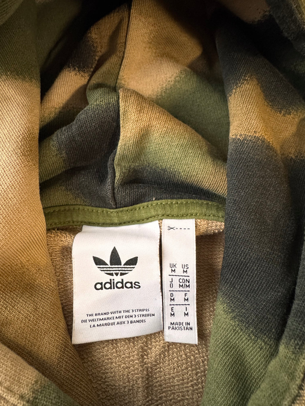 ADIDAS Суитшърт Камуфлаж